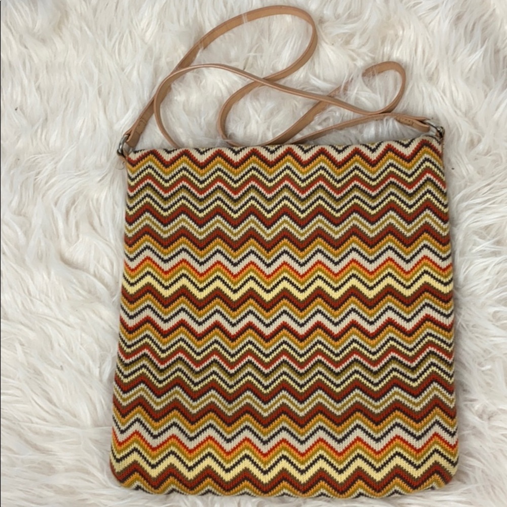 VTG boho sweater crossbody